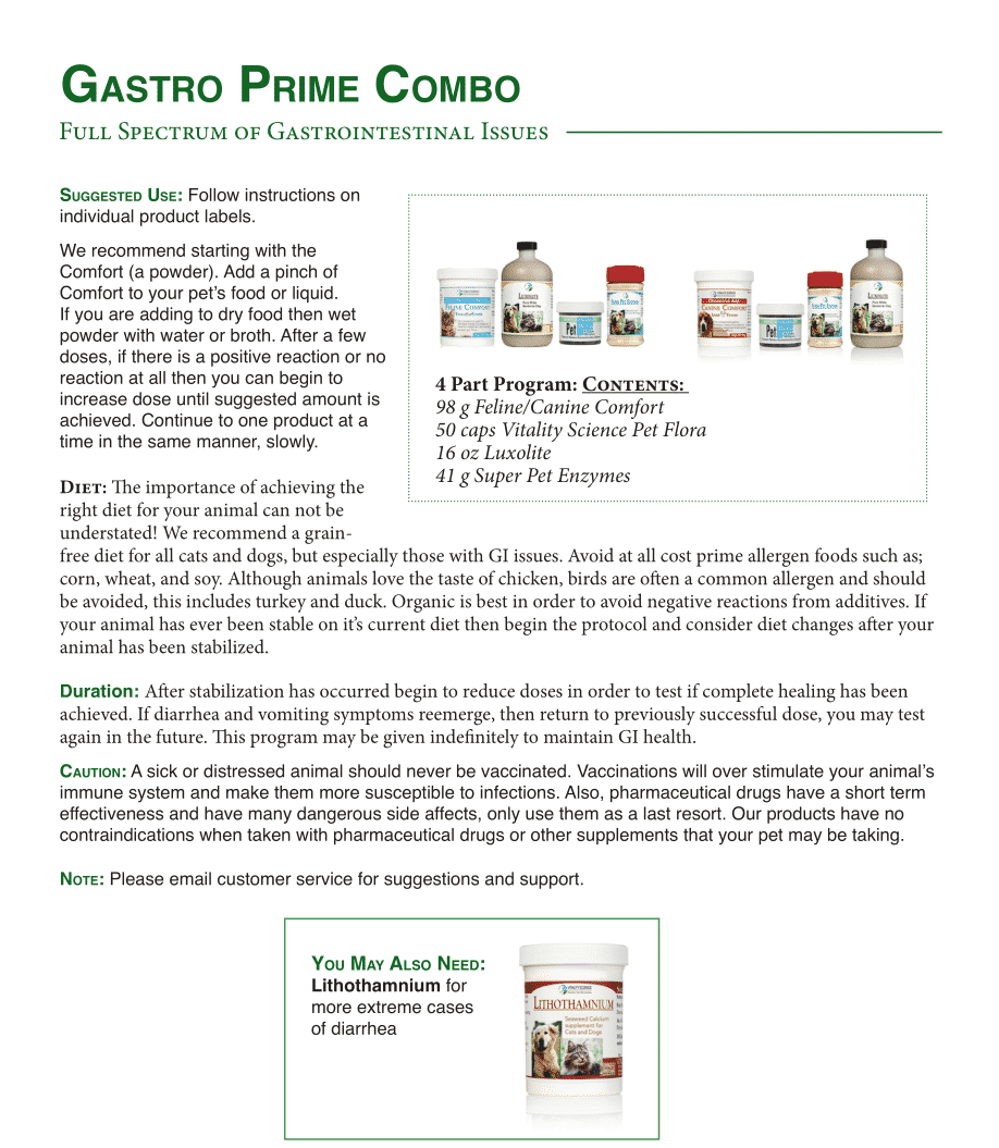 Gastro Prime Combo for Cats
