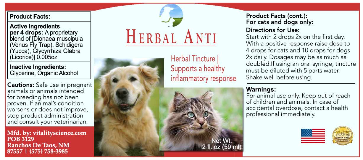 Herbal anti sheet